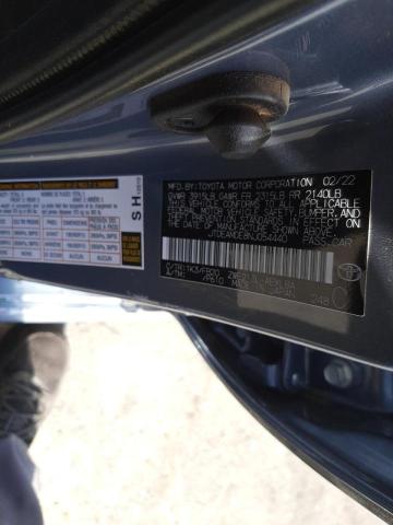 Photo 10 from auction – 2022 TOYOTA COROLLA LE with VIN JTDEAMDE8NJ054440