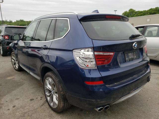 Photo 3 from auction – 2017 BMW X3 XDRIVE2 with VIN 5UXWX9C50H0T09656