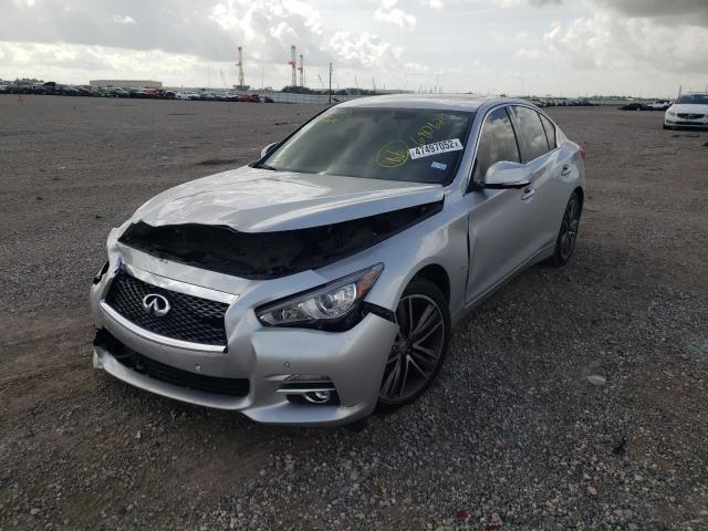 Photo 2 from auction – 2014 INFINITI Q50 BASE with VIN JN1BV7AR0EM680629