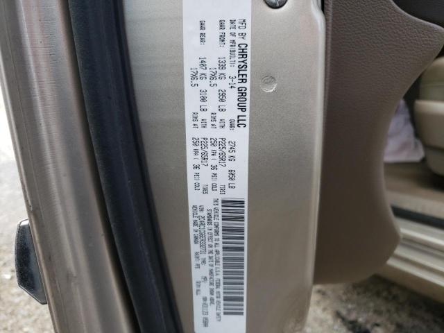 Photo 10 from auction – 2014 CHRYSLER TOWN & COU with VIN 2C4RC1CG6ER332731