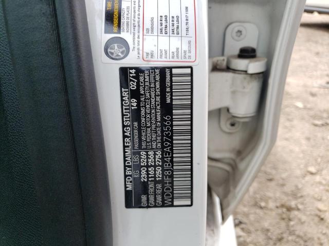 Photo 10 from auction – 2014 MERCEDES-BENZ E 350 4MAT with VIN WDDHF8JB4EA973566
