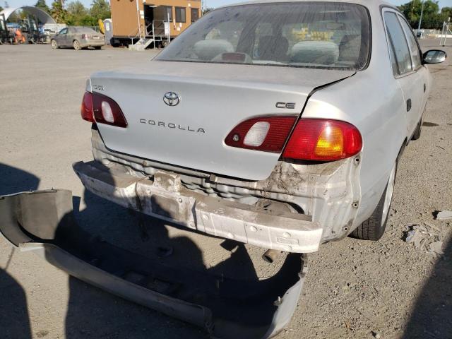 Photo 9 from auction – 2000 TOYOTA COROLLA VE with VIN 1NXBR12E8YZ327968