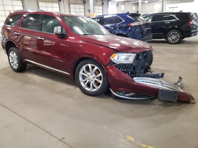 DODGE DURANGO CI 2018 with VIN 1C4RDJEGXJC435129 - Photo from auction