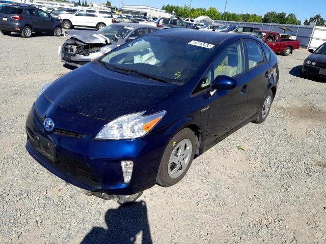 Photo 2 from auction – 2014 TOYOTA PRIUS with VIN JTDKN3DU8E1747016