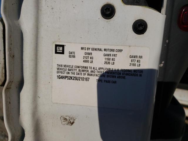 Photo 10 from auction – 2005 BUICK LESABRE CU with VIN 1G4HP52K25U210167