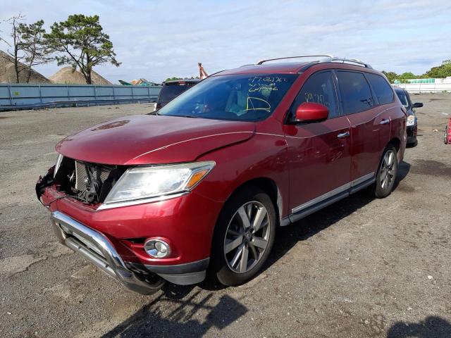 Photo 2 from auction – 2015 NISSAN PATHFINDER with VIN 5N1AR2MM6FC601306