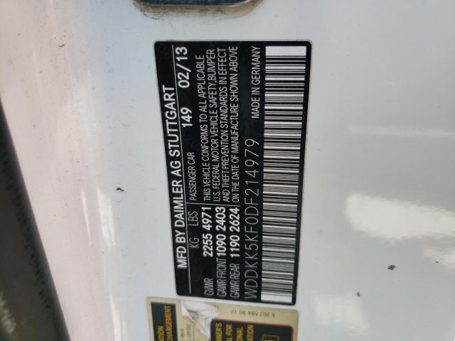 Photo 10 from auction – 2013 MERCEDES-BENZ E 350 with VIN WDDKK5KF0DF214979