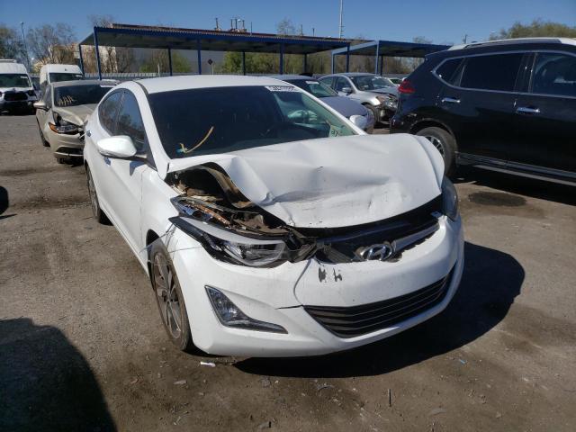 HYUNDAI ELANTRA SE 2016 with VIN 5NPDH4AEXGH676755 - Photo from auction