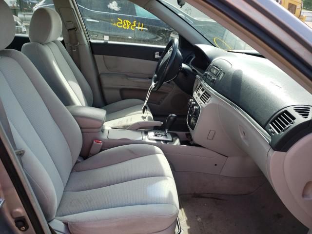 Photo 5 from auction – 2008 HYUNDAI SONATA SE with VIN 5NPEU46F38H401117