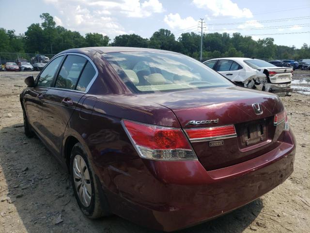 Photo 3 from auction – 2012 HONDA ACCORD LX with VIN 1HGCP2F30CA186824