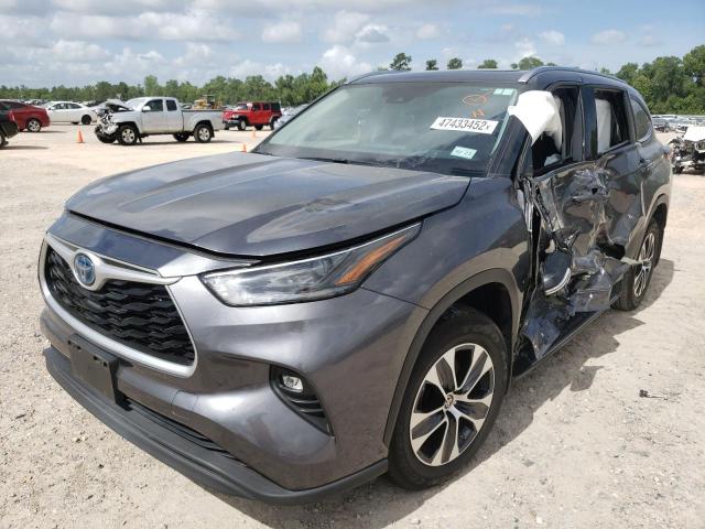 Photo 2 from auction – 2021 TOYOTA HIGHLANDER with VIN 5TDGARAH3MS007676
