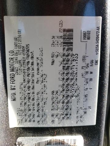 Photo 10 from auction – 2019 FORD FUSION SE with VIN 3FA6P0HD8KR111935