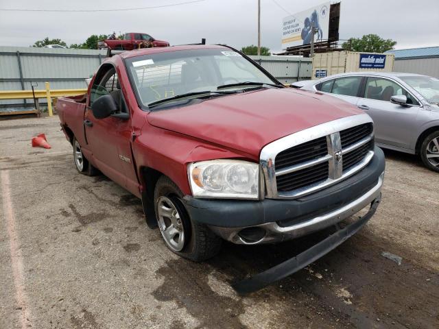 Photo 9 from auction – 2008 DODGE RAM 1500 S with VIN 1D7HA16N38J209012