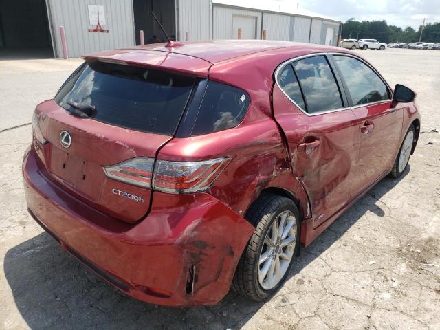 Photo 9 from auction – 2012 LEXUS CT 200 with VIN JTHKD5BH4C2085249