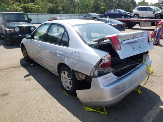 Photo 3 from auction – 2002 HONDA CIVIC LX with VIN 2HGES16562H528926