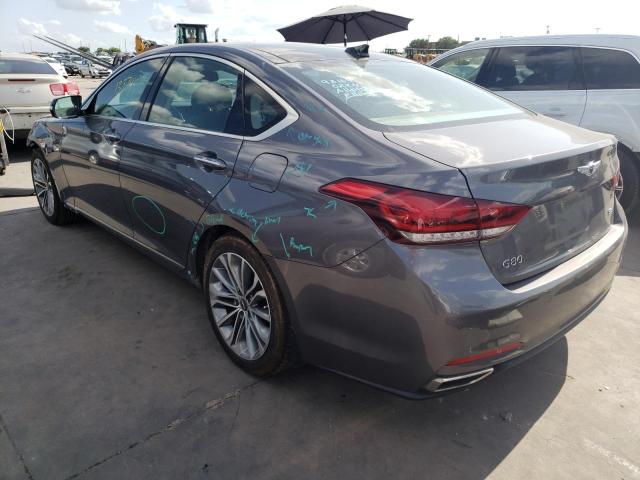 Photo 3 from auction – 2017 GENESIS G80 BASE with VIN KMHGN4JE6HU167187