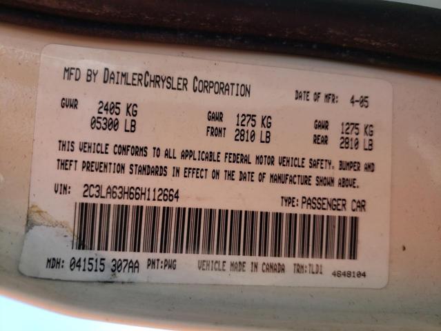 Photo 10 from auction – 2006 CHRYSLER 300C with VIN 2C3LA63H66H112664