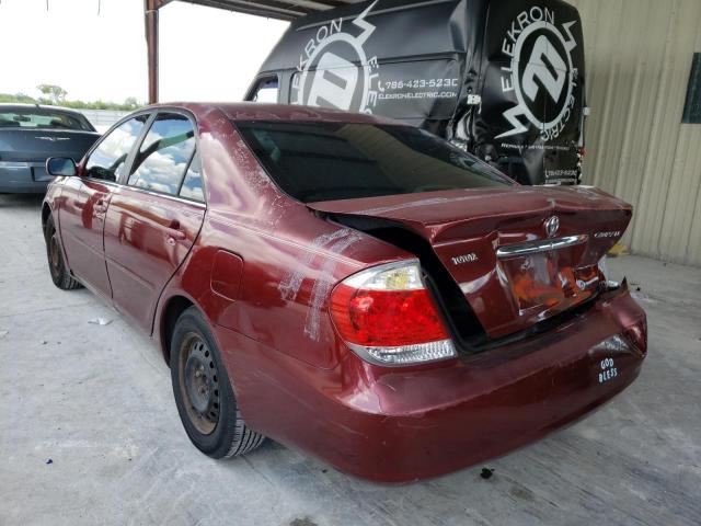Photo 3 from auction – 2005 TOYOTA CAMRY LE with VIN 4T1BE32K25U433731