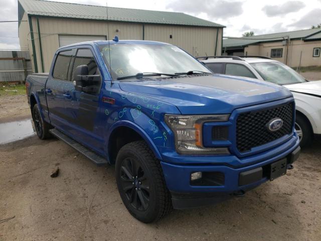 FORD F150 SUPER 2018 with VIN 1FTFW1EG0JFA22292 - Photo from auction