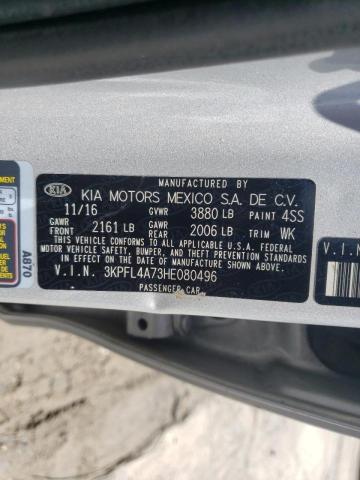 Photo 10 from auction – 2017 KIA FORTE LX with VIN 3KPFL4A73HE080496