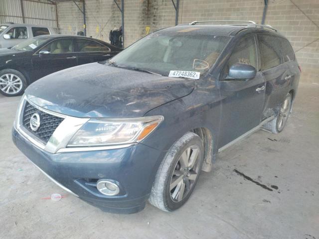 Photo 2 from auction – 2015 NISSAN PATHFINDER with VIN 5N1AR2MN9FC656910