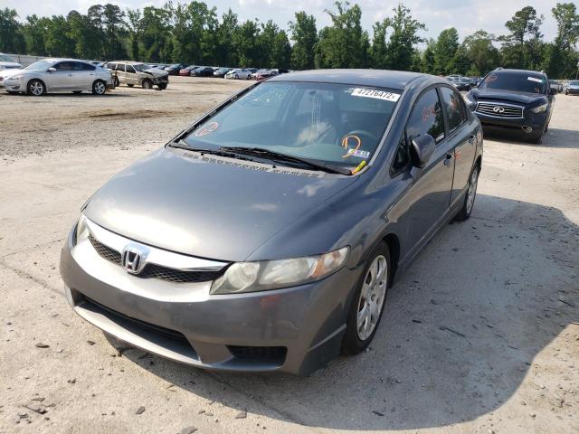 Photo 2 from auction – 2011 HONDA CIVIC LX with VIN 19XFA1F55BE045591