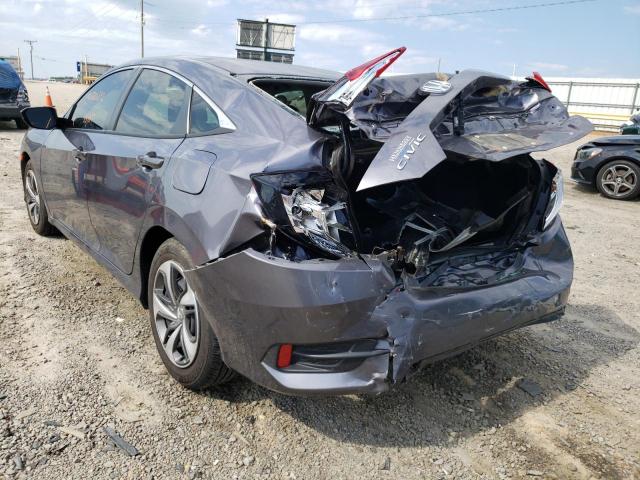 Photo 3 from auction – 2020 HONDA CIVIC LX with VIN 19XFC2F68LE012479