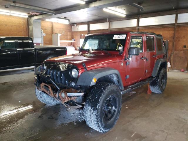 Photo 2 from auction – 2008 JEEP WRANGLER U with VIN 1J4GA39118L617260