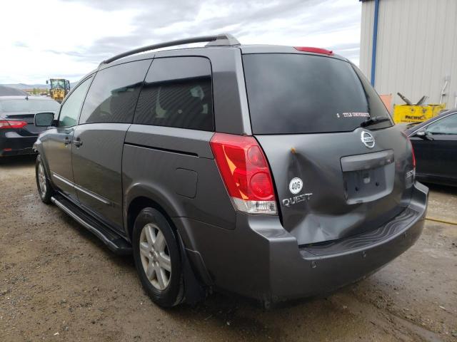 Photo 3 from auction – 2004 NISSAN QUEST S with VIN 5N1BV28U34N339014