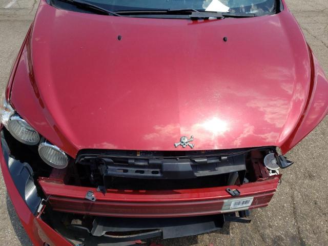 Photo 7 from auction – 2012 CHEVROLET SONIC LTZ with VIN 1G1JE5SH3C4149143