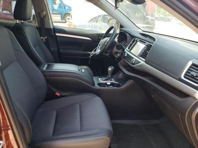 Photo 5 from auction – 2019 TOYOTA HIGHLANDER with VIN 5TDBZRFH4KS990201