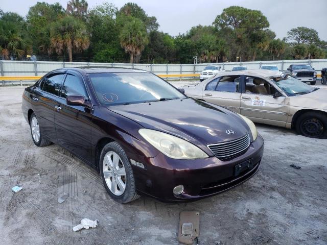 LEXUS ES 330 2005 with VIN JTHBA30G255138541 - Photo from auction