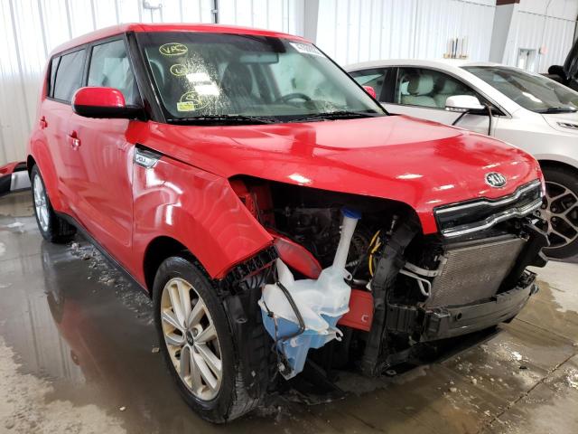 KIA SOUL + 2017 with VIN KNDJP3A57H7437394 - Photo from auction