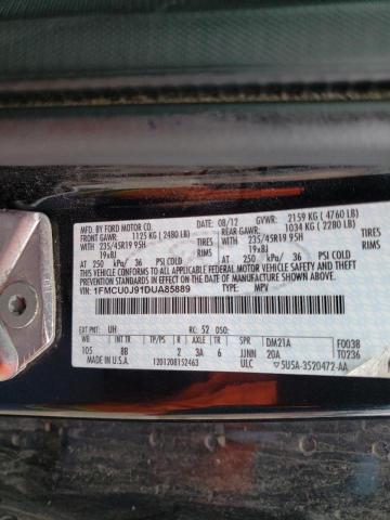 Photo 10 from auction – 2013 FORD ESCAPE TIT with VIN 1FMCU0J91DUA85889