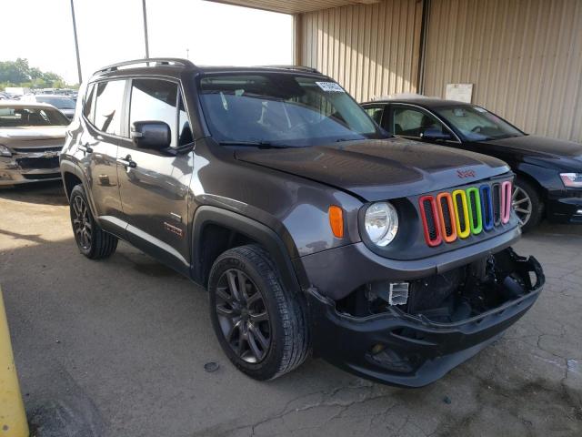 JEEP RENEGADE L 2016 with VIN ZACCJBBT2GPD66804 - Photo from auction