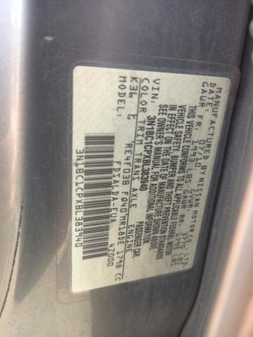Photo 10 from auction – 2011 NISSAN VERSA S with VIN 3N1BC1CPXBL383940