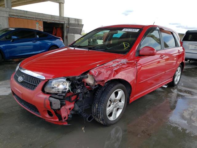 Photo 2 from auction – 2008 KIA SPECTRA5 5 with VIN KNAFE161185012297