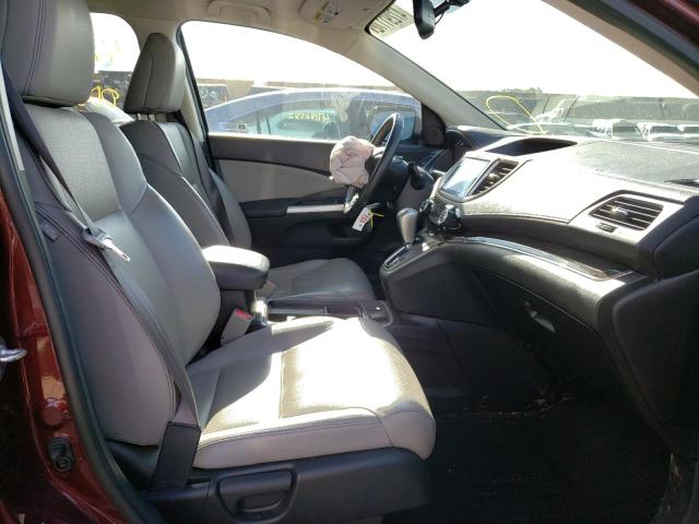 Photo 5 from auction – 2016 HONDA CR-V EXL with VIN 5J6RM4H76GL111143