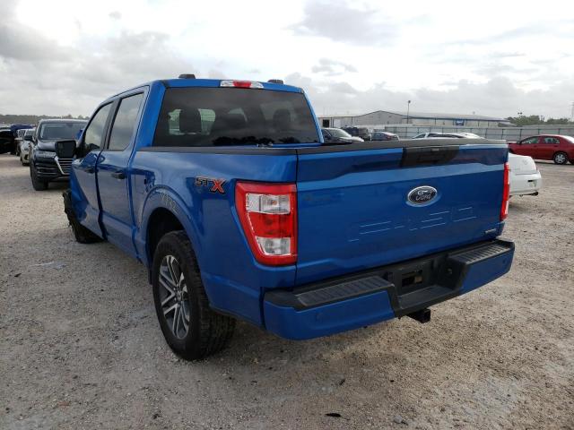 Photo 3 from auction – 2021 FORD F150 SUPER with VIN 1FTEW1CP1MFA49617