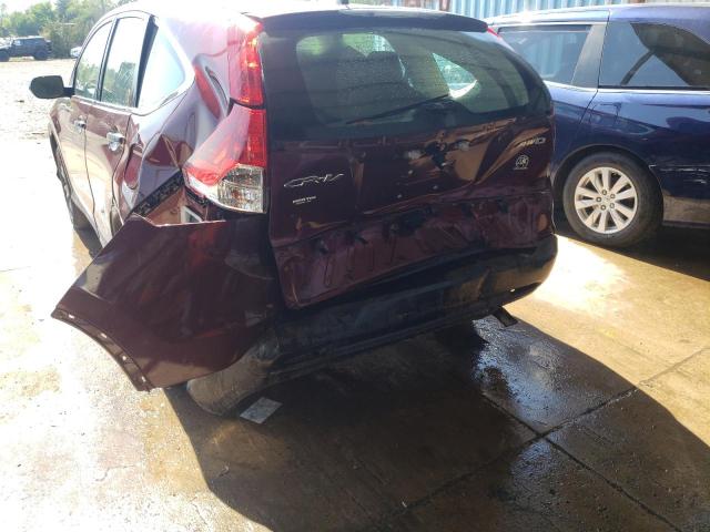Photo 9 from auction – 2012 HONDA CR-V LX with VIN 5J6RM4H37CL078225
