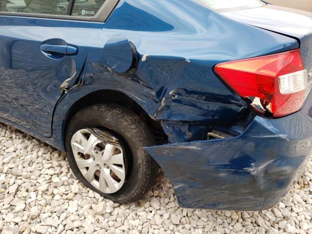 Photo 9 from auction – 2012 HONDA CIVIC LX with VIN 19XFB2F57CE079696