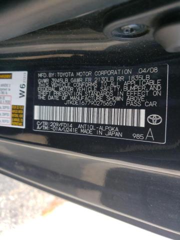 Photo 10 from auction – 2009 TOYOTA SCION TC with VIN JTKDE167790275657