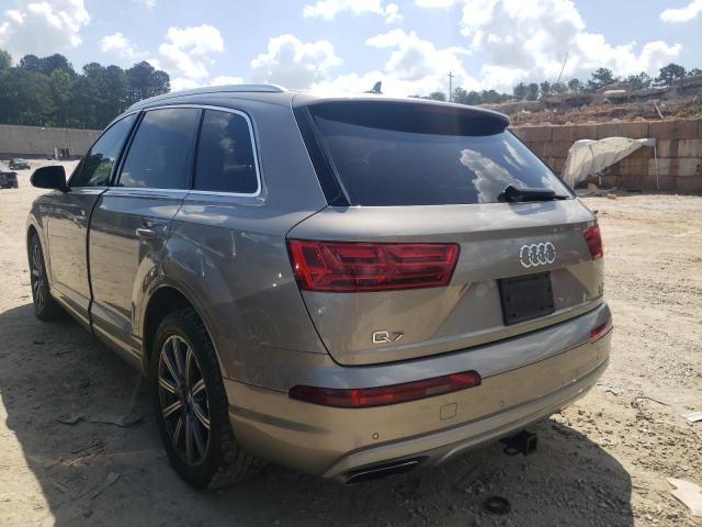 Photo 3 from auction – 2017 AUDI Q7 PREMIUM with VIN WA1AAAF70HD018654