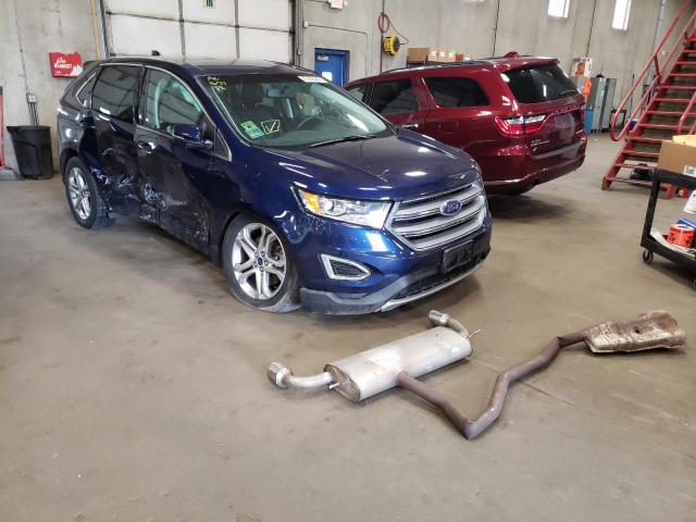 FORD EDGE TITAN 2016 مع رقم تعريف المركبة 2FMPK4K97GBC52456 - صورة من المزاد