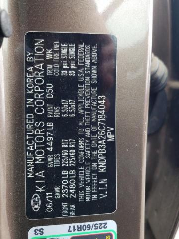 Photo 10 from auction – 2012 KIA SPORTAGE B with VIN KNDPB3A26C7184043