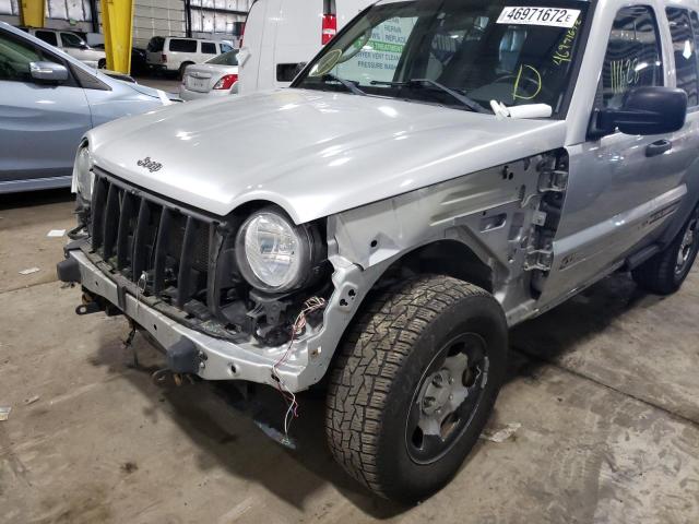 Photo 9 from auction – 2005 JEEP LIBERTY SP with VIN 1J4GL48K75W502263