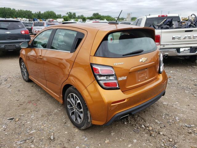 Photo 3 from auction – 2017 CHEVROLET SONIC LT with VIN 1G1JD6SH9H4138308