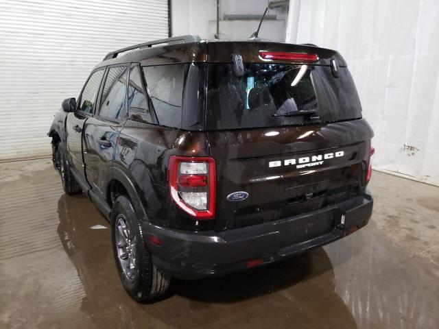 Photo 3 from auction – 2021 FORD BRONCO SPO with VIN 3FMCR9B64MRB22094