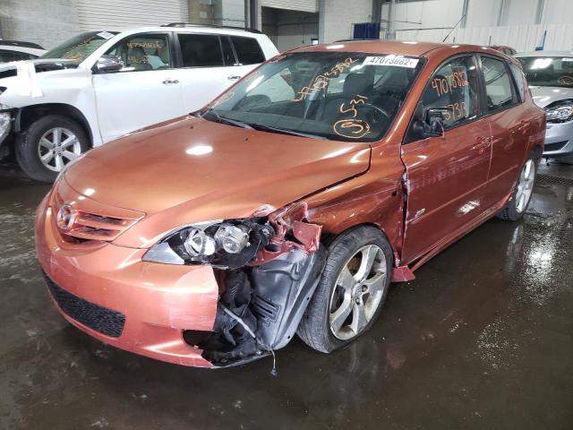 Photo 2 from auction – 2005 MAZDA 3 HATCHBAC with VIN JM1BK143951302143