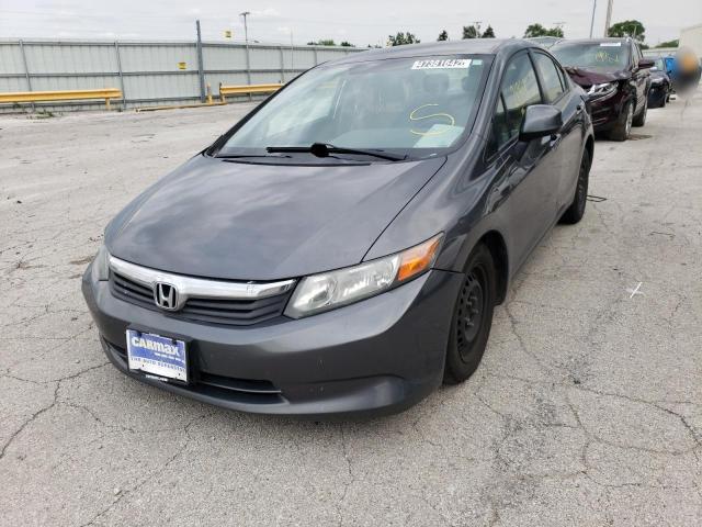 Photo 2 from auction – 2012 HONDA CIVIC LX with VIN 2HGFB2F51CH596790